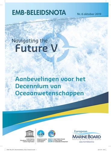 Navigating the Future V: Aanbevelingen voor het Decennium van Oceaanwetenschappen Navigating the Future V: Aanbevelingen voor het Decennium van Oceaanwetenschappen