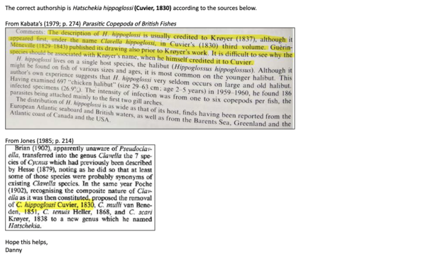 correct authorship correct authorship