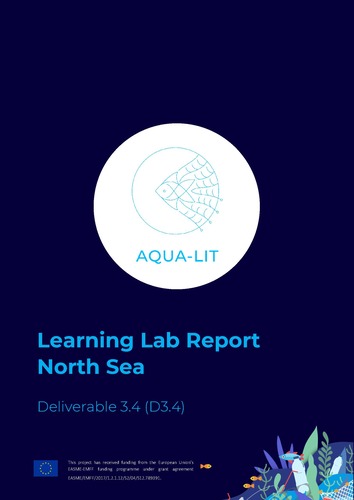 Learning Lab report North Sea. D3.4 Aqua-Lit project Learning Lab report North Sea. D3.4 Aqua-Lit project