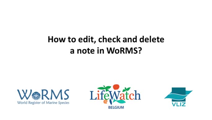 How to edit, check and delete a note in Aphia