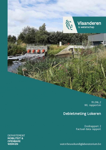 Debietmeting Lokeren: deelrapport 2. Factual data rapport