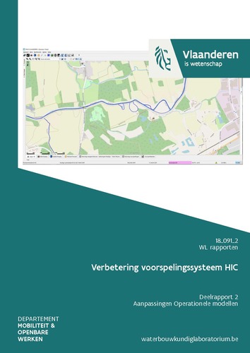 Verbetering voorspellingssysteem HIC: deelrapport 2. Aanpassingen operationele modellen