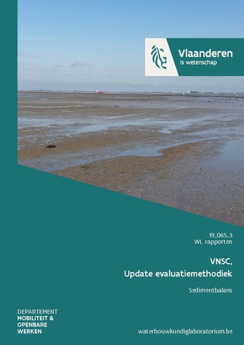 Update evaluatiemethodiek: sedimentbalans Update evaluatiemethodiek: sedimentbalans