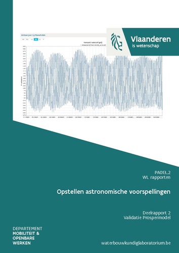 Opstellen astronomische voorspellingen: deelrapport 2. Validatie Prospermodel