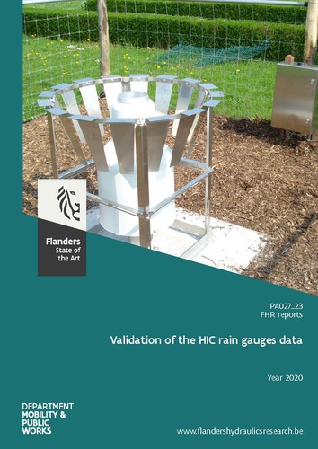 Validation of the HIC rain gauges data: year 2020