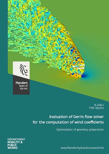 Evaluation of Gerris flow solver for the computation of wind coefficients: Optimization of geometry preparation