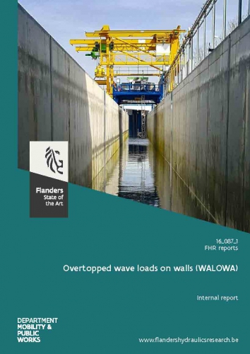 Overtopped wave loads on walls (WALOWA): internal report