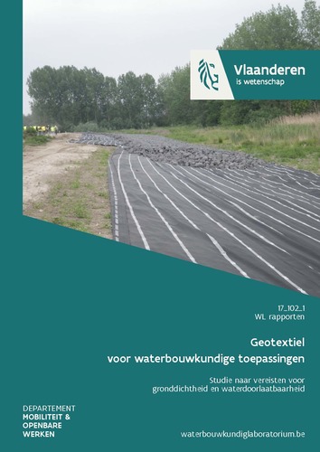 Geotextiel voor waterbouwkundige toepassingen: studie naar vereisten voor gronddichtheid en waterdoorlaatbaarheid