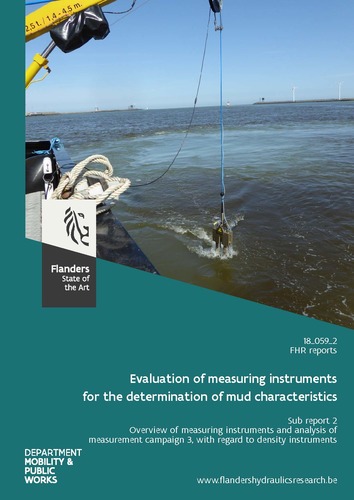 Evaluation of measuring instruments for the determination of mud characteristics: sub report 2. Overview of measuring instruments and analysis of measurement campaign 3 with regard to density instruments