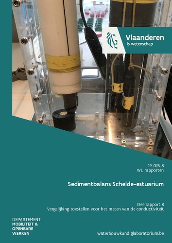 Sedimentbalans Schelde-estuarium: deelrapport 8. Vergelijking toestellen voor het meten van de conductiviteit