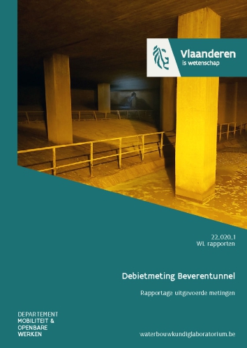 Debietmeting Beverentunnel: rapportage uitgevoerde metingen