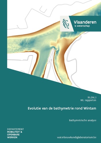 Evolutie van de bathymetrie rond Wintam: bathymetrische analyse