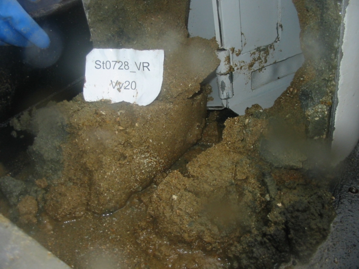 Sediment sample Sediment sample
