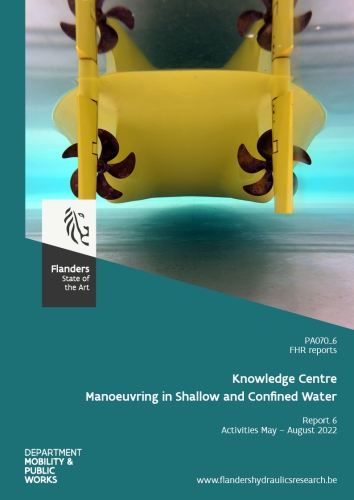 Knowledge Centre Manoeuvring in Shallow and Confined Water: Report 6. Activities May - August 2022