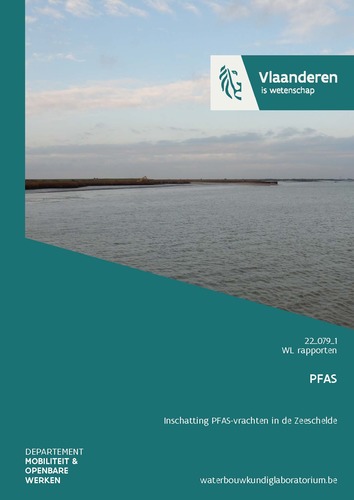 PFAS: inschatting PFAS-vrachten in de Zeeschelde