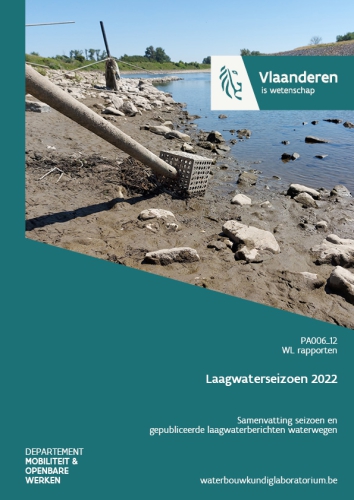 Laagwaterseizoen 2022: samenvatting seizoen en gepubliceerde laagwaterberichten waterwegen