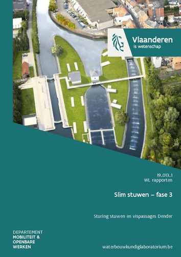 Slim stuwen – fase 3: sturing stuwen en vispassages Dender Slim stuwen – fase 3: sturing stuwen en vispassages Dender