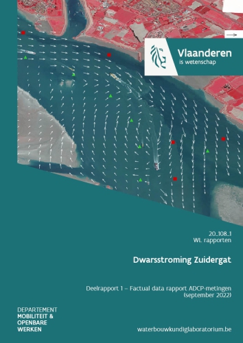 Dwarsstroming Zuidergat: Deelrapport 1. Factual data rapport ADCP-metingen (september 2022)