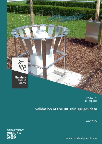 Validation of the HIC rain gauges data: year 2022 Validation of the HIC rain gauges data: year 2022
