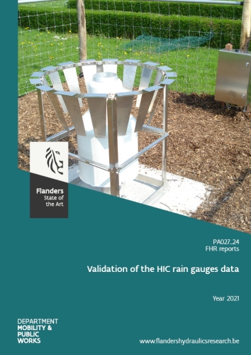 Validation of the HIC rain gauges data: year 2021