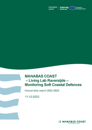 MANABAS COAST – Living Lab Raversijde – Monitoring Soft Coastal Defences: Factual data report 2021-2023