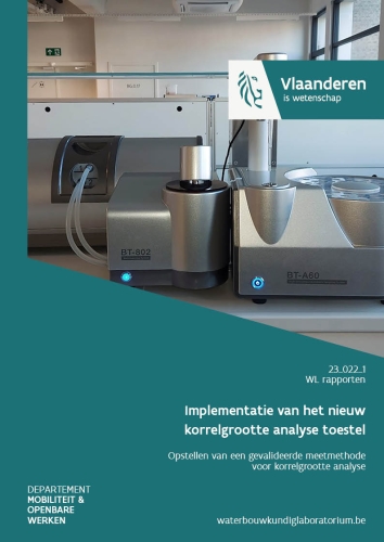 Implementatie van het nieuw korrelgrootte analyse toestel: Opstellen van een gevalideerde meetmethode voor korrelgrootte analyse