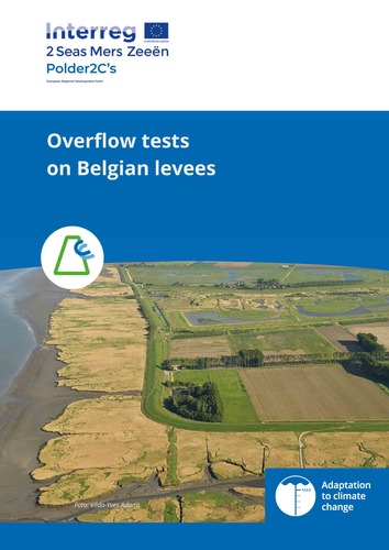 Overflow tests on Belgian levees: Continuous Overflow tests on Belgian levees