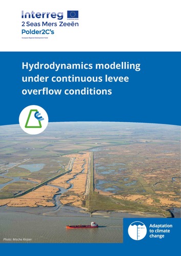 Hydrodynamics modelling under continuous levee overflow conditions Hydrodynamics modelling under continuous levee overflow conditions
