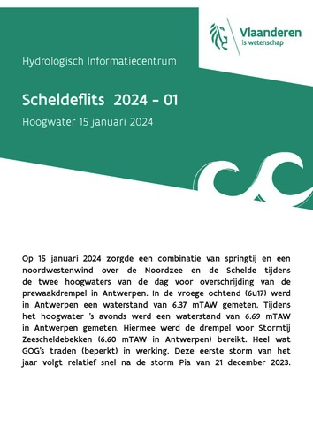 Hoogwater 15 januari 2024 Hoogwater 15 januari 2024
