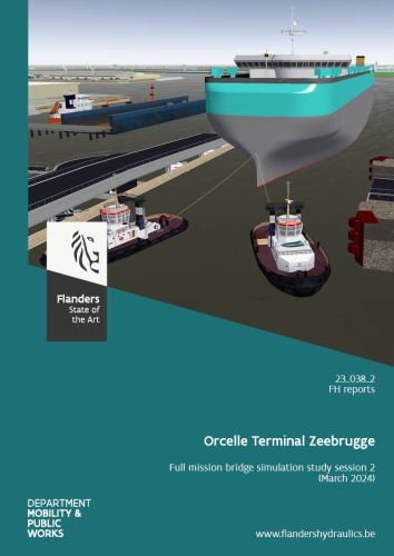 Orcelle Terminal Zeebrugge: Full mission bridge simulation study session 2 (March 2024)