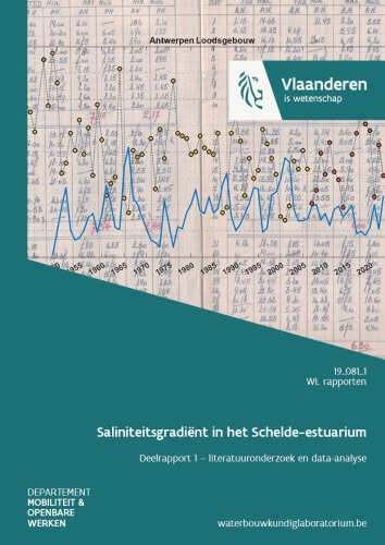 Saliniteitsgradiënt in het Schelde-estuarium: deelrapport 1. Literatuuronderzoek en data-analyse