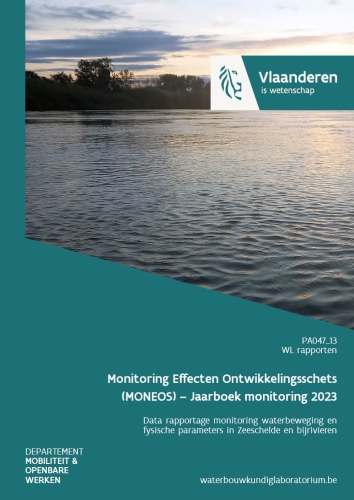 Monitoring Effecten Ontwikkelingsschets (MONEOS) – Jaarboek monitoring 2023: data rapportage monitoring waterbeweging en fysische parameters in Zeeschelde en bijrivieren Monitoring Effecten Ontwikkelingsschets (MONEOS) – Jaarboek monitoring 2023: data rapportage monitoring waterbeweging en fysische parameters in Zeeschelde en bijrivieren