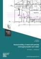 Manoeuvrability of vessel with partially submerged propeller and rudder: Sub report 1. Simulations
