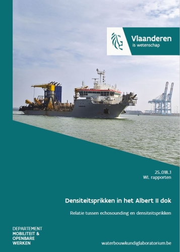 Densiteitsprikken in het Albert II dok: relatie tussen echosounding en densiteitsprikken