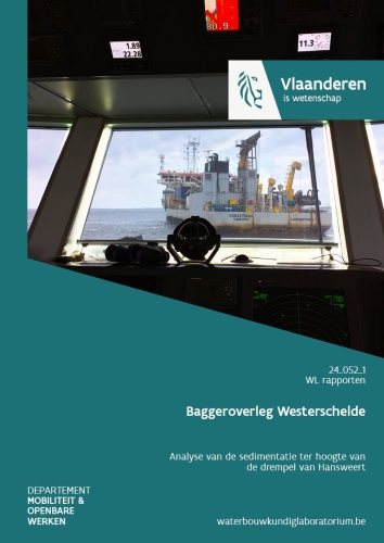 Baggeroverleg Westerschelde: analyse van de sedimentatie ter hoogte van de drempel van Hansweert