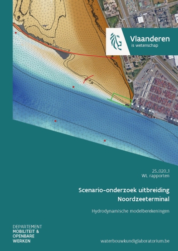 Scenario-onderzoek uitbreiding Noordzeeterminal: hydrodynamische modelberekeningen