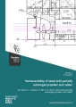 Manoeuvrability of vessel with partially submerged propeller and rudder: Sub report 2