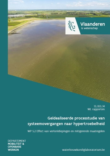 Geïdealiseerde processtudie van systeemovergangen naar hypertroebelheid: WP 5.2 Effect van ver(on)diepingen en mitigerende maatregelen
