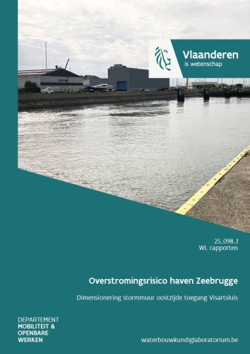 Overstromingsrisico haven Zeebrugge: Dimensionering stormmuur oostzijde toegang Visartsluis