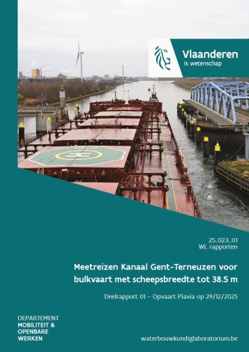 Meetreizen Kanaal Gent-Terneuzen voor bulkvaart met scheepsbreedte tot 38.5 m: Deelrapport 01. Opvaart Piavia op 29/12/2025
