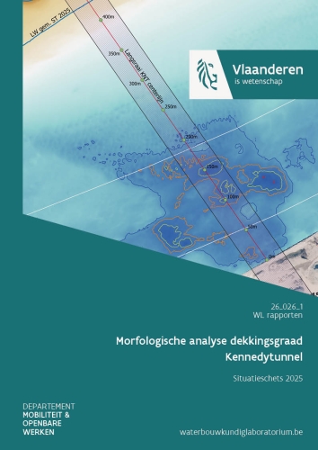 Morfologische analyse dekkingsgraad Kennedytunnel: situatieschets 2025