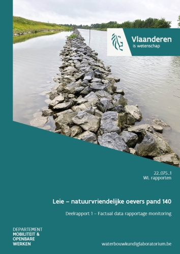 ​​Leie – natuurvriendelijke oevers pand 140​: deelrapport 1. Factual data rapportage monitoring