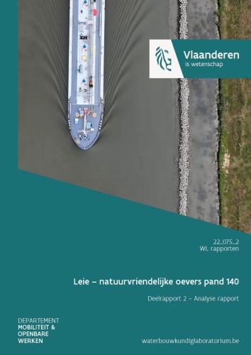 ​​Leie – natuurvriendelijke oevers pand 140​: deelrapport 2. Analyse rapport