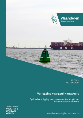 Verlegging vaargeul Hansweert: Optimalisatie ligging vaargeulcontour ter hoogte van de drempel van Hansweert