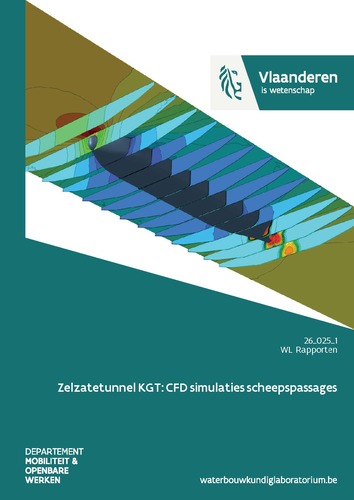 Zelzatetunnel KGT: CFD simulaties scheepspassages