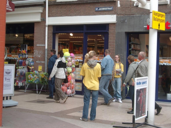 uitdelen Scheldekrant Vlissingen