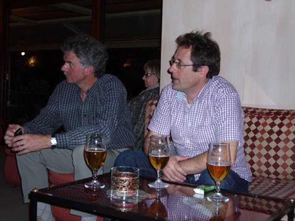 Mark Costello and Yde de Jong