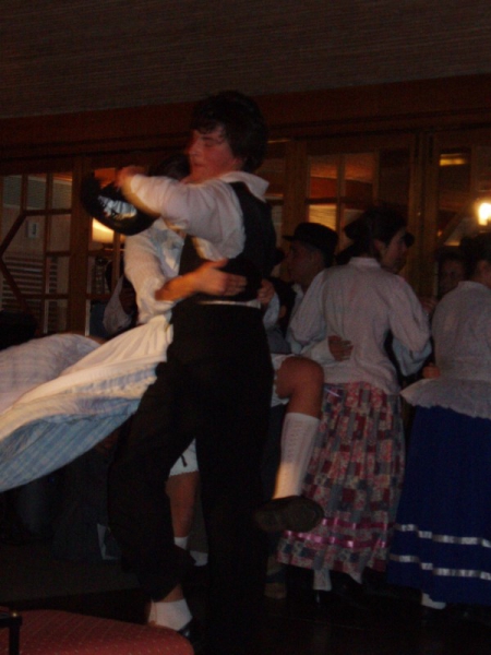 Steering Committee and local folk dance/music band 2