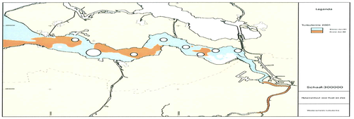 Stroomversnellingskaart gecombineerd met vis en garnaal na de verdieping van de Westerschelde: 2000-2001. Vissen: 2000-2001.