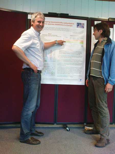 Anton Gntsch and Andreas Mller at TDWG 2010